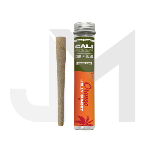 CALI CONES Sage 30mg Full Spectrum CBD Infused Cone - Orange Jelly Sunset