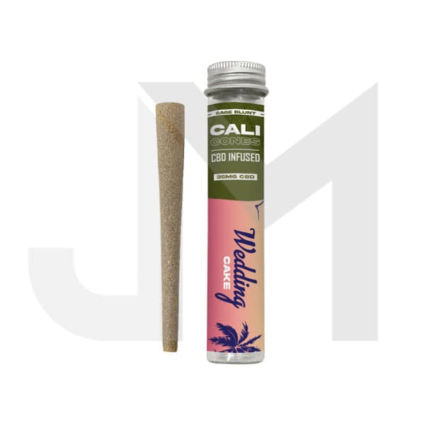 CALI CONES Sage 30mg Full Spectrum CBD Infused Cone - Wedding Cake