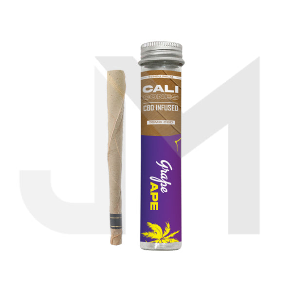 CALI CONES Tendu 30mg Full Spectrum CBD Infused Palm Cone - Grape Ape