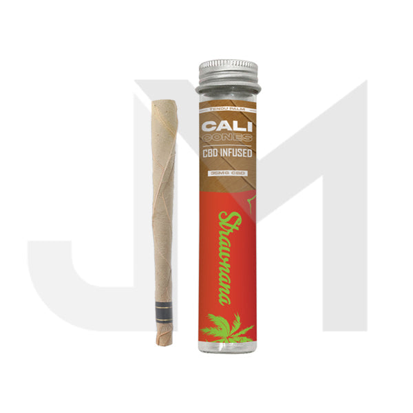 CALI CONES Tendu 30mg Full Spectrum CBD Infused Palm Cone - Strawnana