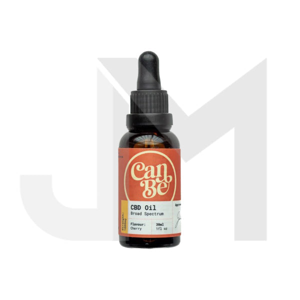 CanBe 1000mg CBD Broad Spectrum Cherry Oil - 30ml (BUY 1 GET 1 FREE)