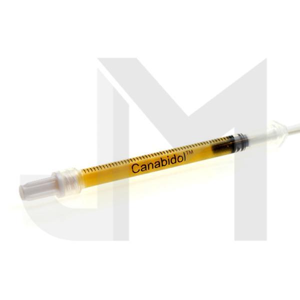 CBD by British Cannabis 500mg CBD Cannabis Extract Syringe 1ml