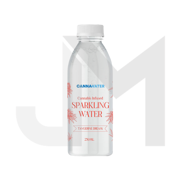 Cannawater Cannabis Infused Tangerine Dream Sparkling Water 250ml