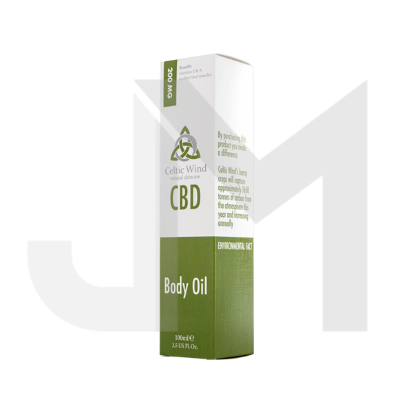 Celtic Wind Crops 200mg CBD Body Oil - 100ml (BUY 1 GET 1 FREE)