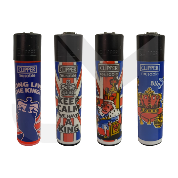 40 Clipper CP11RH Classic Flint King Lighters - CL5C140UKH