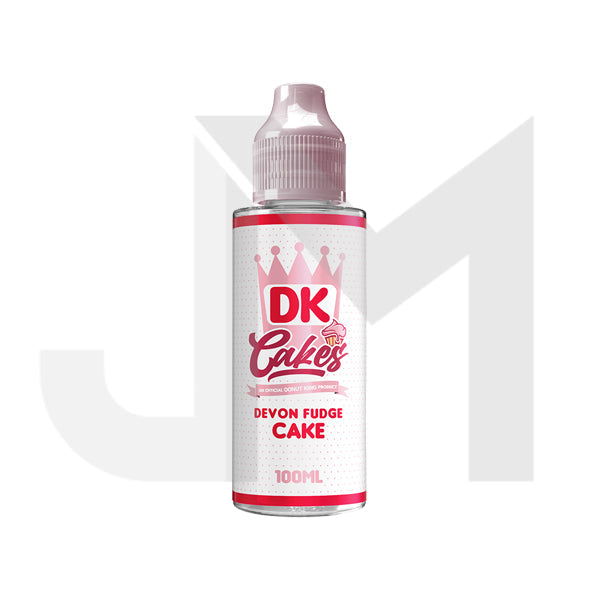 DK Cakes 100ml Shortfill 0mg (70VG/30PG)