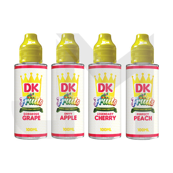 DK Fruits 100ml Shortfill 0mg (70VG/30PG)