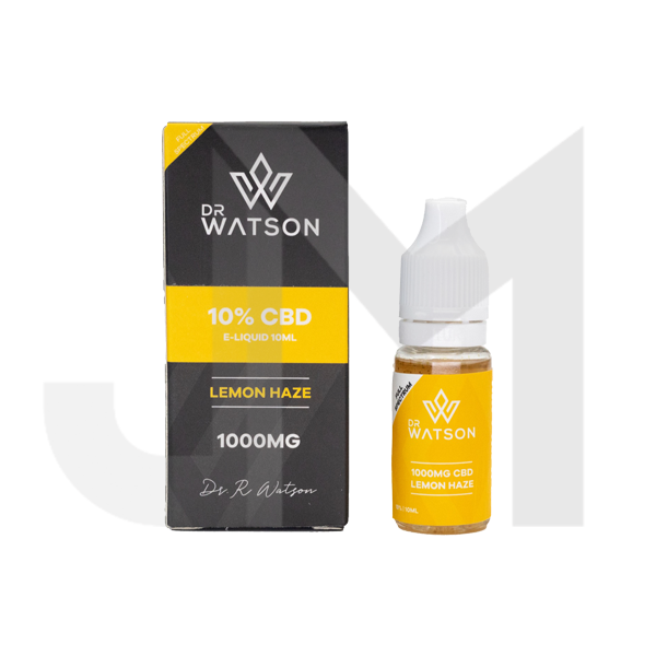 Dr Watson 1000mg Full Spectrum CBD E-liquid 10ml (BUY 1 GET 1 FREE)