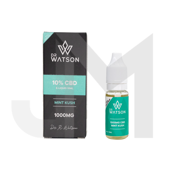 Dr Watson 1000mg Full Spectrum CBD E-liquid 10ml (BUY 1 GET 1 FREE)
