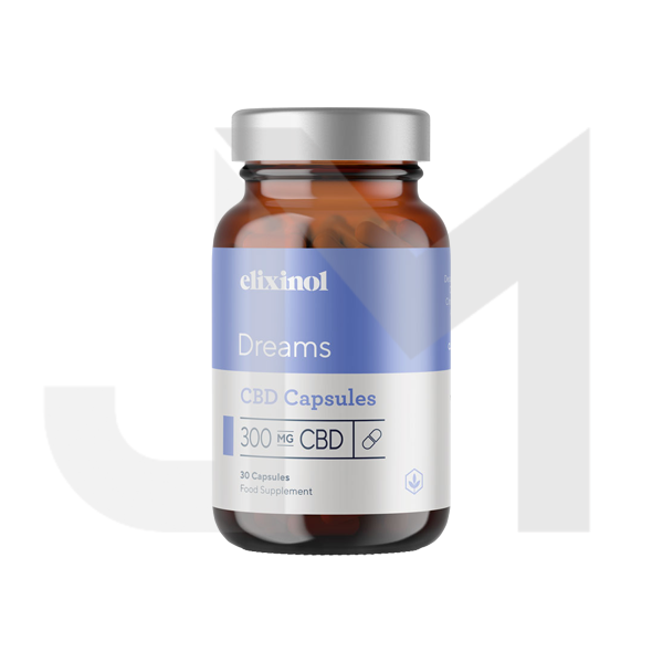 Elixinol 300mg CBD Dreams Capsules - 30 Caps