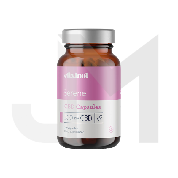 Elixinol 300mg CBD Serene Capsules - 30 Caps