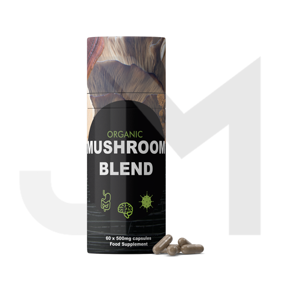 Feel Supreme 30000mg Organic Mushroom Blend Capsules - 60 Caps