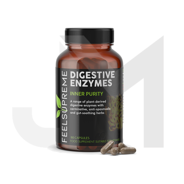 Feel Supreme Digestive Enzymes Inner Purity Capsules - 90 Caps