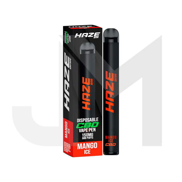 Haze Bar 150mg CBD Disposable Vape Device 600 Puffs