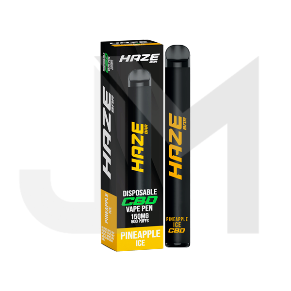 Haze Bar 150mg CBD Disposable Vape Device 600 Puffs