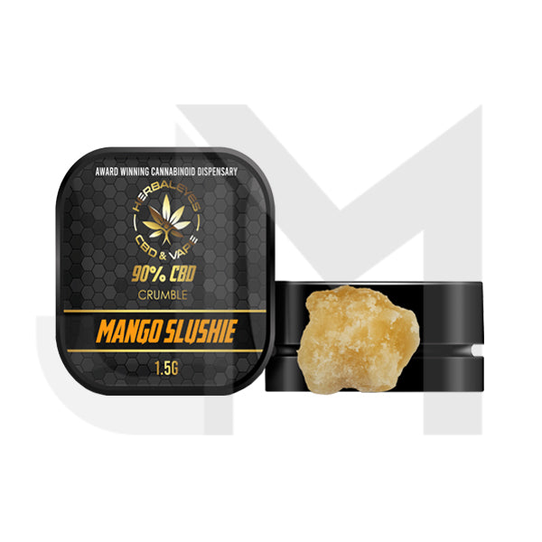 Herbaleyes 90% CBD Mango Slushie Dab Slabs - 1.5g