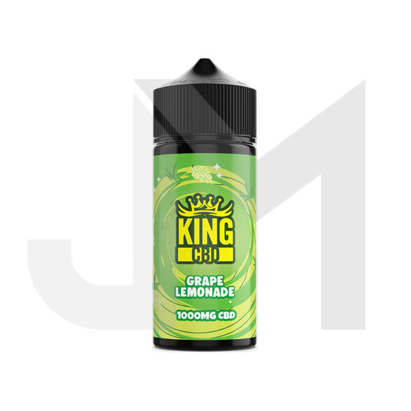 King CBD 1000mg CBD E-liquid 120ml (BUY 1 GET 1 FREE)