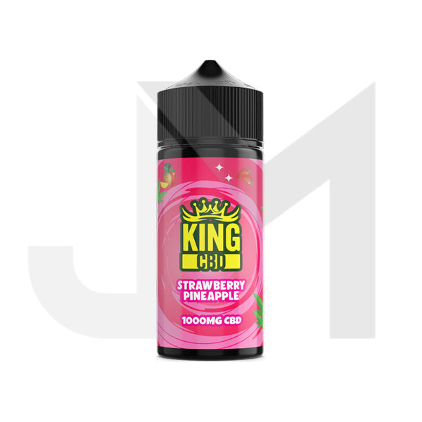 King CBD 1000mg CBD E-liquid 120ml (BUY 1 GET 1 FREE)