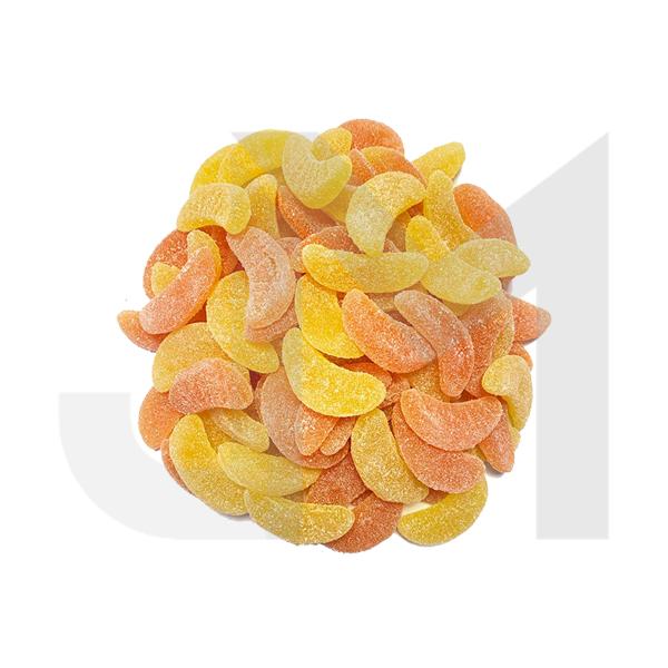 Bulk Lemon & Tangerine Slices Broad Spectrum CBD Gummies