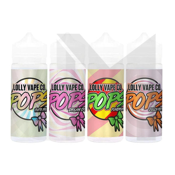 Lolly Vape Co Pops 100ml Shortfill 0mg (80VG/20PG) Lolly Vape Co Pops 100ml Shortfill 0mg (80VG/20PG)