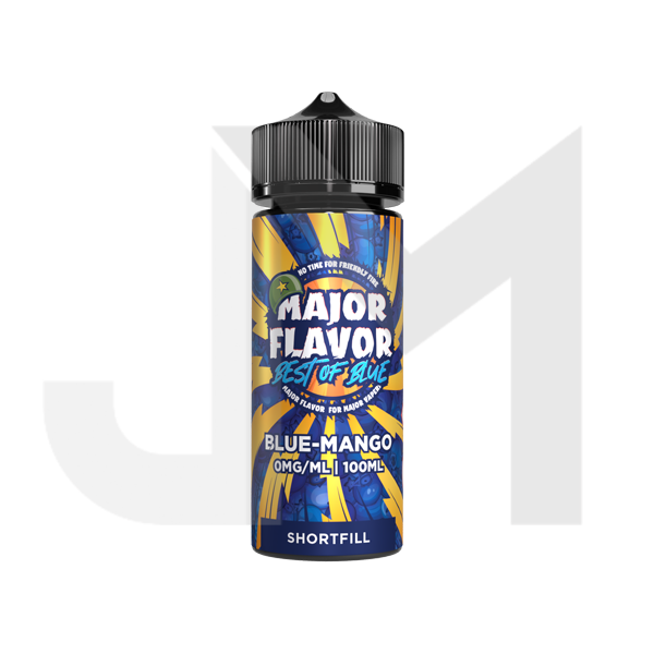 Major Flavour Best Of Blue 100ml Shortfill 0mg (70VG/30PG)