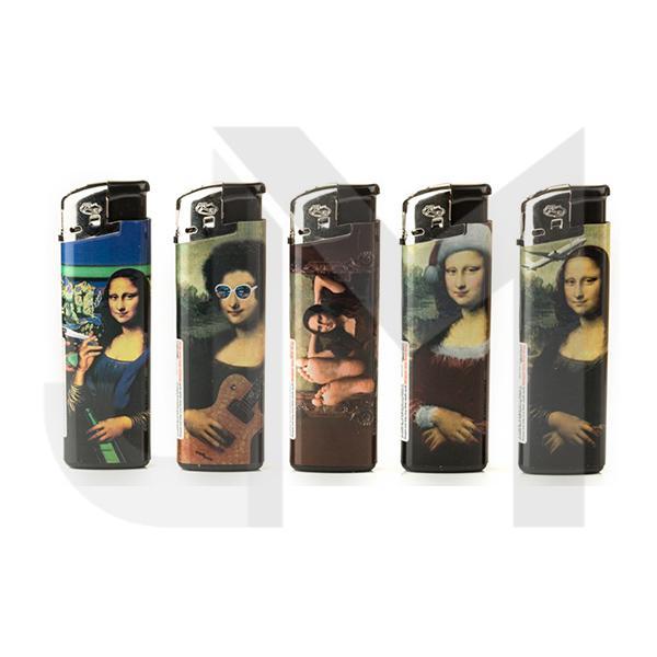50 x 4Smoke Electronic Printed Lighters - YZ218DK