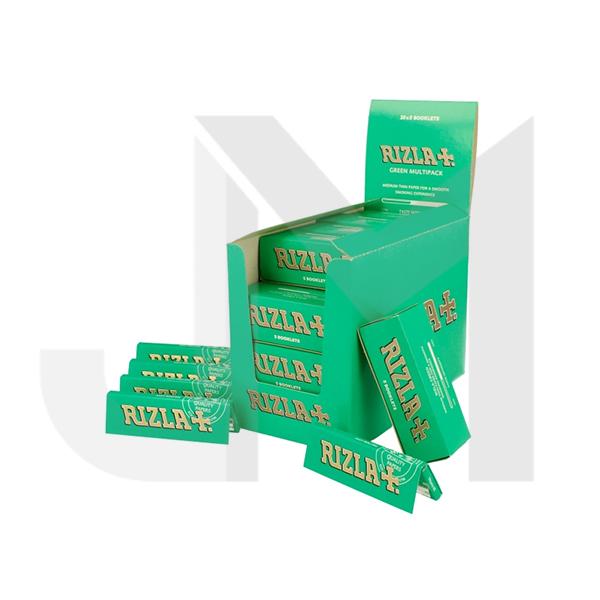100 Green Multipack Regular Rizla Rolling Papers