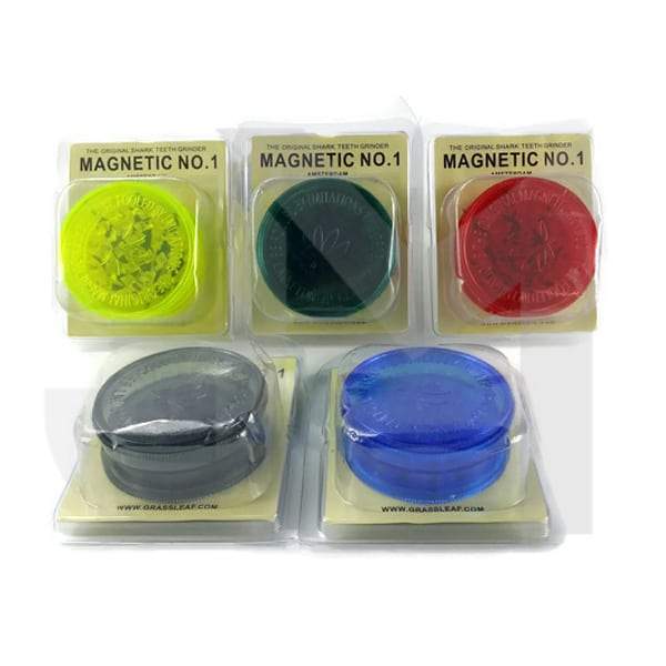 3 Parts NO.1 Magnetic Plastic 55mm Grinder
