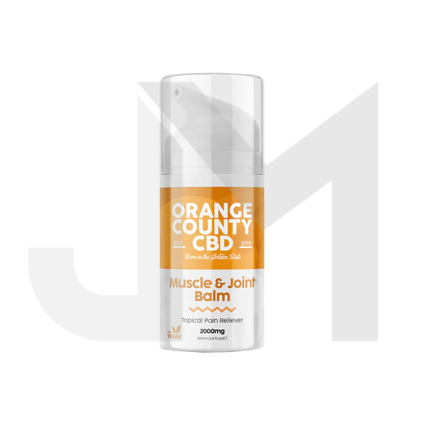 Orange County CBD 2000mg CBD Muscle and Joint Balm - 100ml