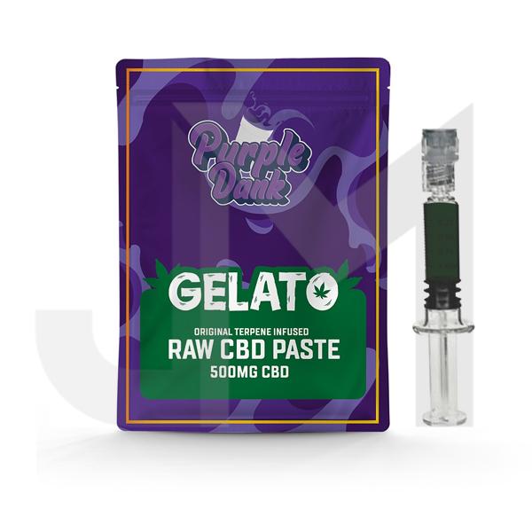 Purple Dank 1000mg CBD Raw Paste with Natural Terpenes - Gelato (BUY 1 GET 1 FREE)