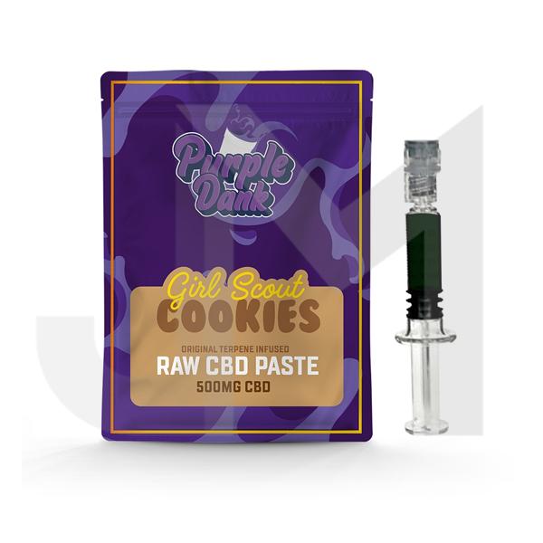 Purple Dank 1000mg CBD Raw Paste with Natural Terpenes - Girl Scout Cookies (BUY 1 GET 1 FREE)
