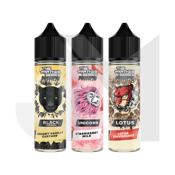 The Panther Series Desserts By Dr Vapes 50ml Shortfill 0mg (78VG/22PG)