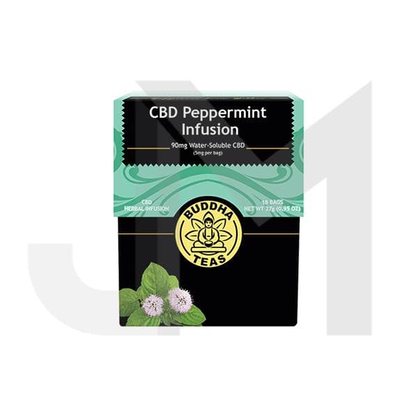 Buddha Teas 5mg CBD Tea Bags - Peppermint Infusion