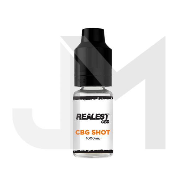 Realest CBD 1000mg CBG E-Liquid Booster Shot 10ml (BUY 1 GET 1 FREE)