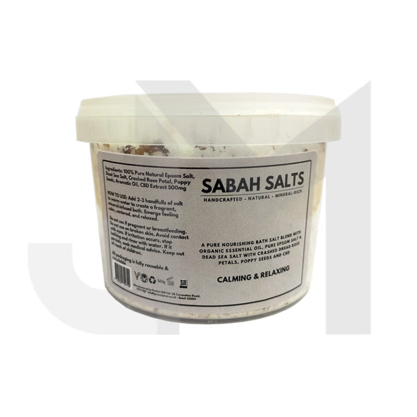 Sabah 500mg CBD Calming & Relaxing Bath Salts