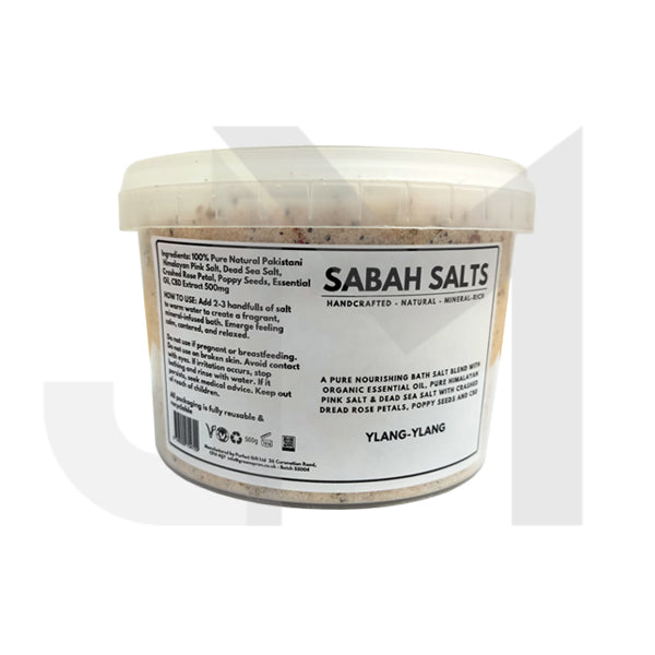 Sabah 500mg CBD Ylang Ylang Bath Salts