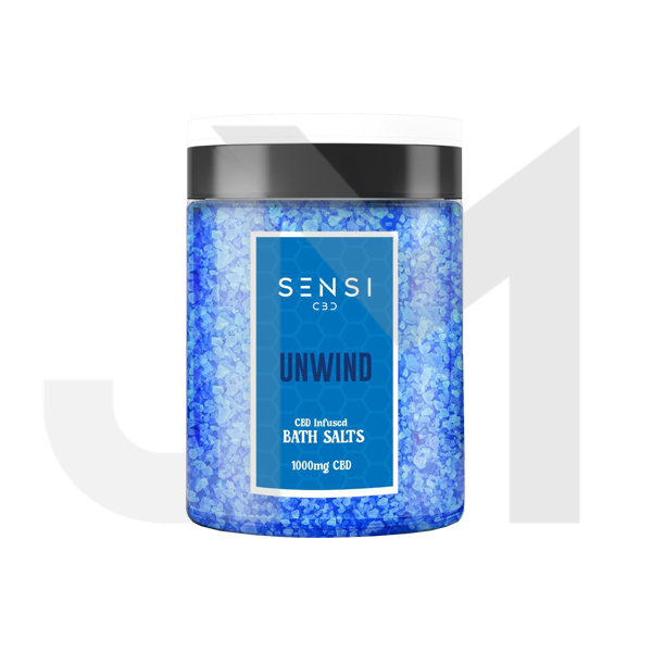 Sensi CBD 1000mg CBD Infused Bath Salts - 700g (BUY 1 GET 1 FREE)