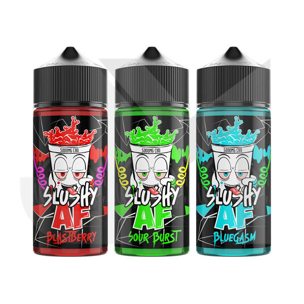 Slushy AF 5000mg CBD E-liquid 120ml (70PG/30VG) Slushy AF 5000mg CBD E-liquid 120ml (70PG/30VG)