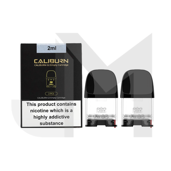 Uwell Caliburn G2 Replacement Pod Cartridge 2PCS 2ml (No Coils Included)