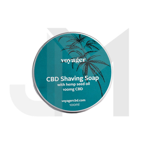 Voyager 100mg CBD Shaving Soap - 100ml
