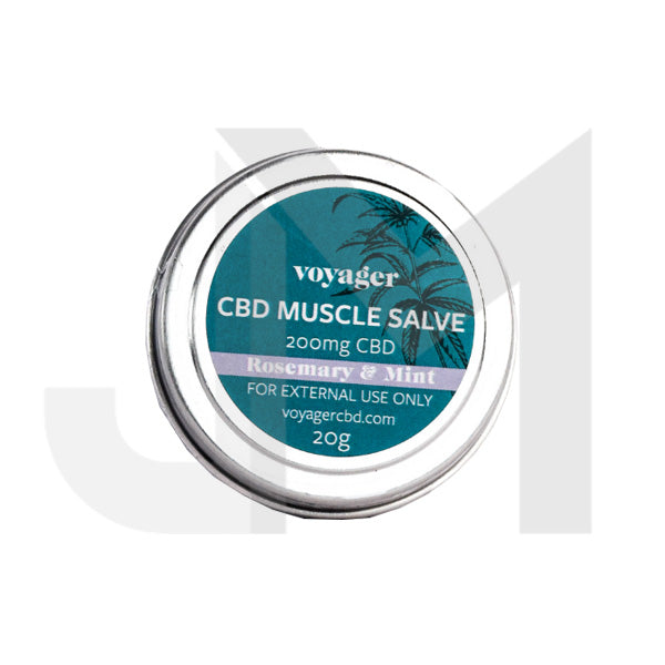 Voyager 200mg CBD Rosemary & Mint Muscle Salve - 20g