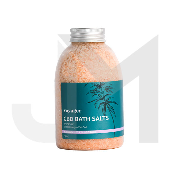 Voyager 275mg CBD Lavender & Ylang Ylang Bath Salts - 500g