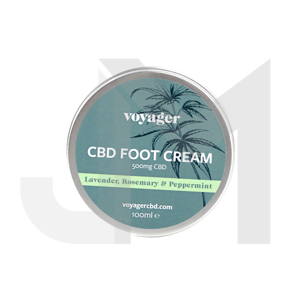 Voyager 500mg CBD Foot Cream - 100ml