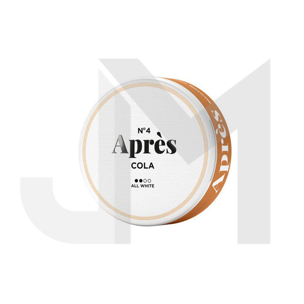 Après 8mg Cola Nicotine Snus Pouches 20 Pouches :: Short Dated Stock ::