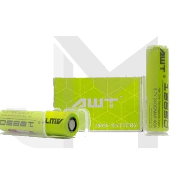 AWT 18650 3.7V 2400mAh 40A Battery