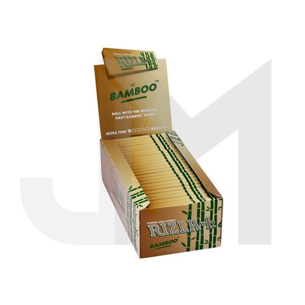 50 New Rizla Bamboo Ultra Thin Regular Rolling Papers