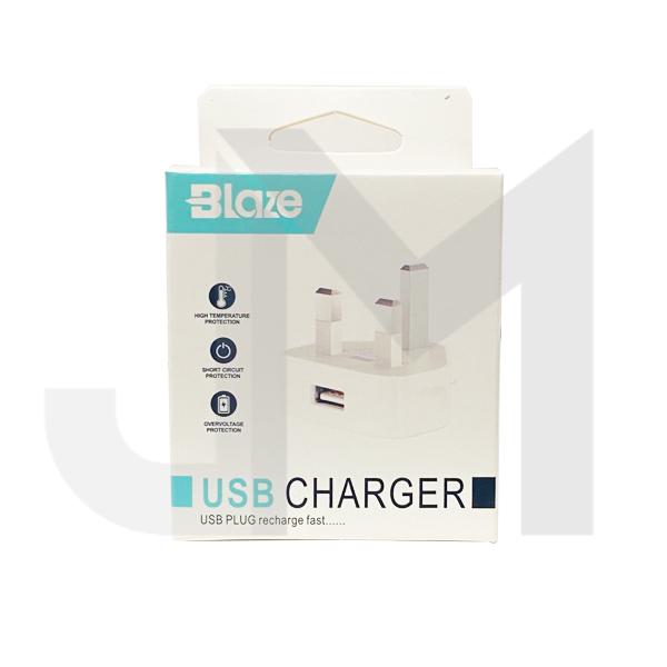 Blaze iPhone USB Wall Plug Charger - Boxed