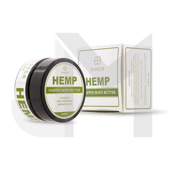 Endoca 450mg CBD Hemp Whipped Body Butter - 30ml