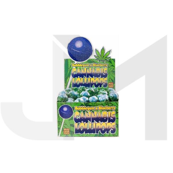 Dr Greenlove Cannabis Lollipops Blueberry Flavour