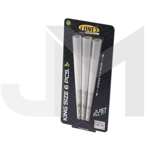 Cones King Size Pre-rolled 6 Pieces Blister Pack